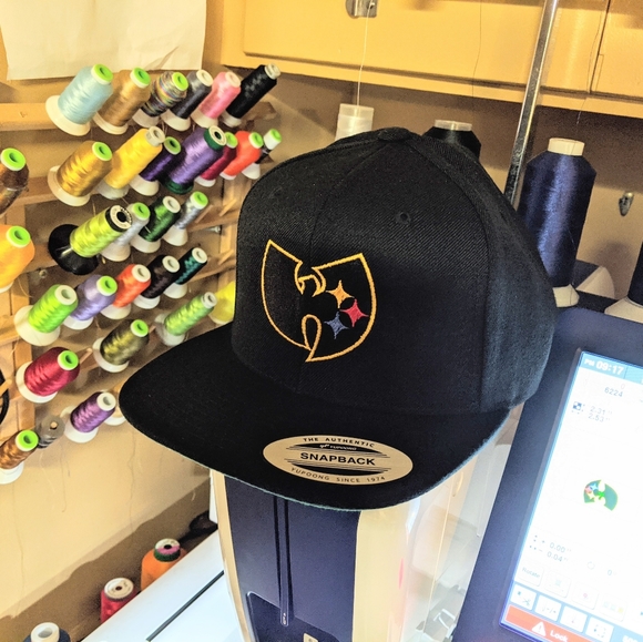 Wu Tang Pittsburgh Steelers Snapback Hat - Picture 3 of 4